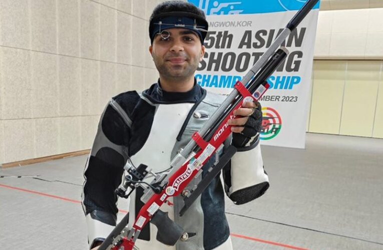 Rifle Shooters Arjun, Tilottama Bag Olympic Berths With Silver Medals In Asian Championships