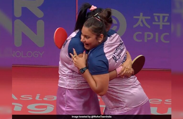 Asian Games, Table Tennis: Sutirtha-Ayhika Reach Women’s Double Semis, Assures At Least Bronze