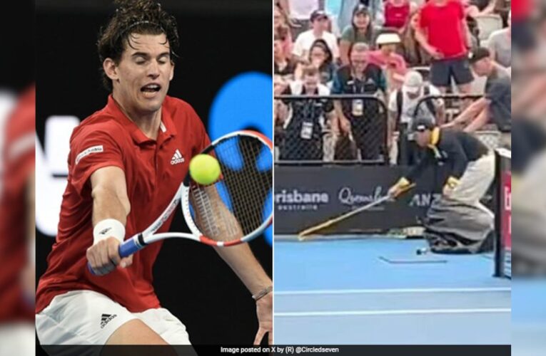 Poisonous Snake Stops Dominic Thiem’s Match At Brisbane International. This Happens Next – Watch