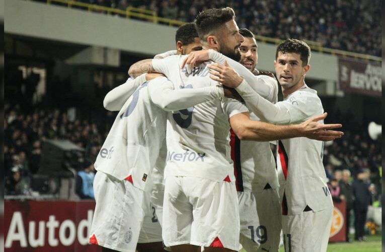 Luka Jovic Salvages Point For Ailing AC Milan At Salernitana
