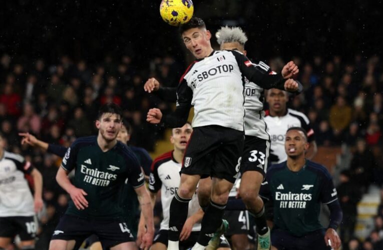 Premier League: Arsenal Falter Once More At Fulham, Spurs Close On Top Four