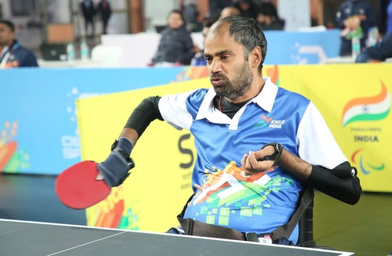 Haryana’s Sandeep Dangi Smashes Paralysis To Bag Khelo India Para Games Table Tennis Bronze