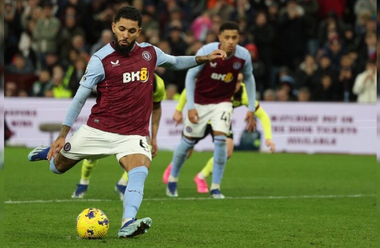 Douglas Luiz Sends Aston Villa Joint Top Of Premier League, Manchester City Close In