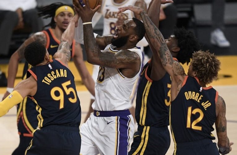 NBA: LeBron James Scores 19 points To Help Los Angeles Lakers Defeat Golden State Warriors