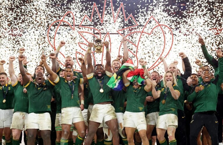 South Africa Beat New Zealand By A Point To Win Record Fourth Rugby World Cup Title