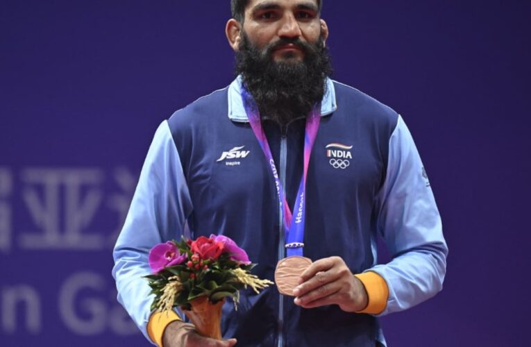 Sunil Kumar Wins India’s First Greco Roman Medal At Asian Games Since 2010