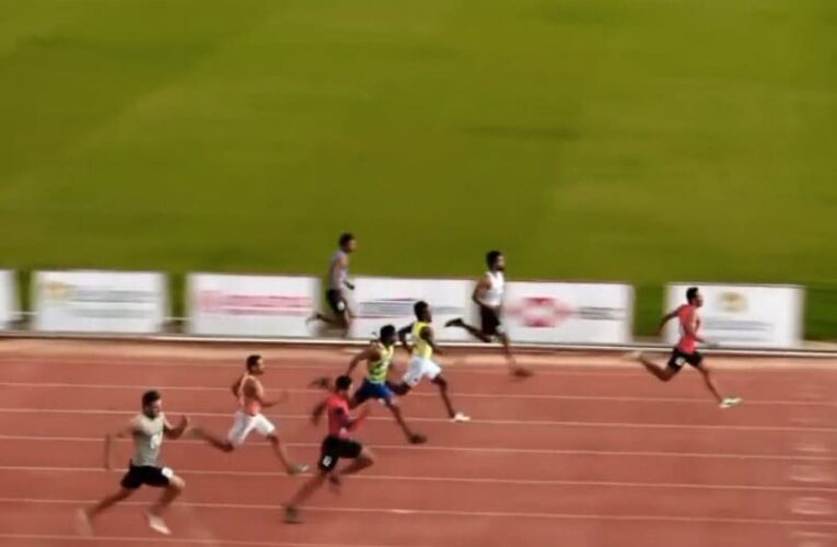 Manikanta Creates New 100m National Record