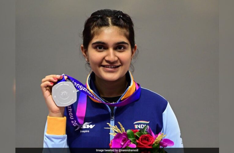 Esha Singh-Led Indian 10m Air Pistol Women’s Team Clinches Silver At Asian Games