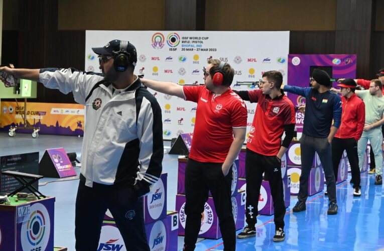 Indian shooters begin Granada 10m World Cup with two junior golds