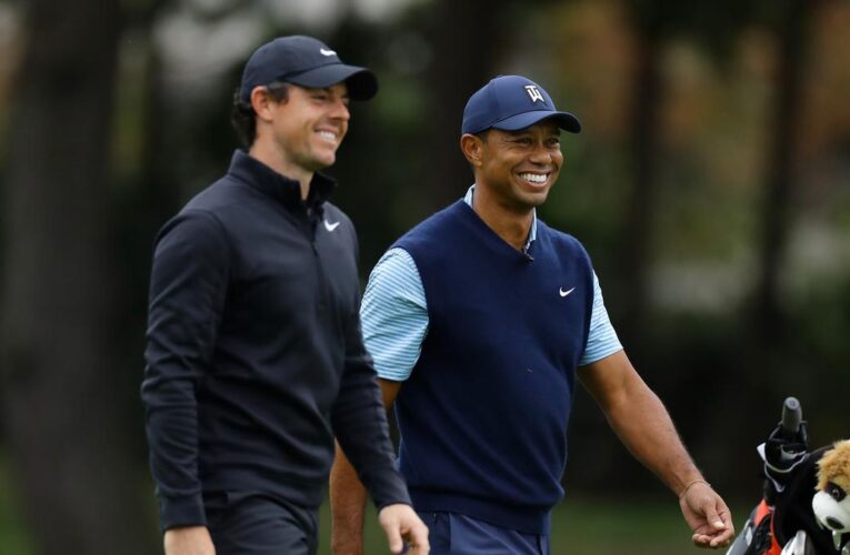 Woods-McIlroy virtual golf league launch postponed to 2025