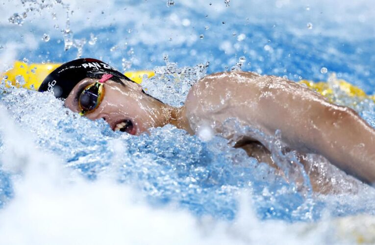 China’s Pan sets 100 metres freestyle world record at World Championships