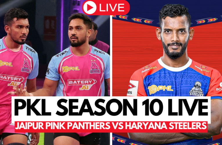 Pro Kabaddi League PKL Season 10 Highlights: Jaipur Pink Panthers thrash Haryana Steelers; Gujarat Giants end Dabang Delhi’s win streak