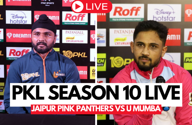 PKL Season 10 Highlights: Jaipur Pink Panthers edge past U Mumba; Bengal Warriors beat Bengaluru Bulls