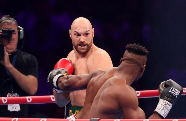 Tyson Fury wins split decision against MMA fighter Ngannou