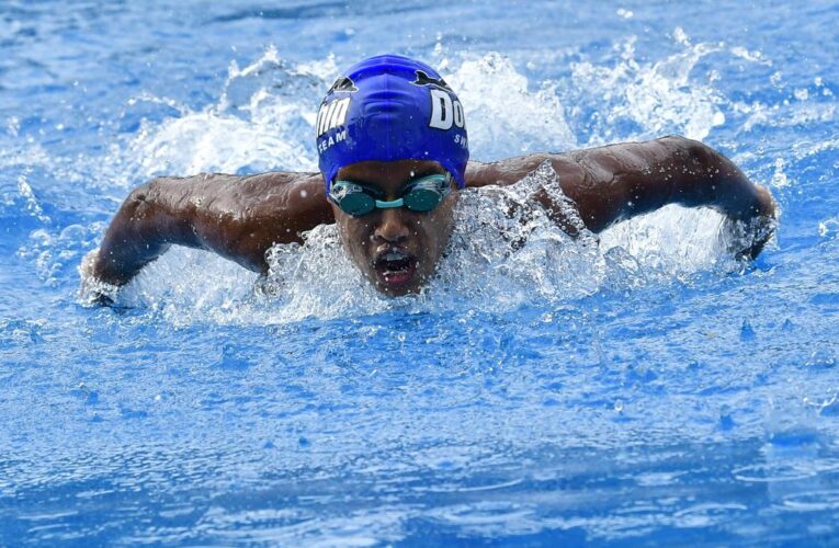 Desinghu makes big splash, creates junior national record in 100m freestyle