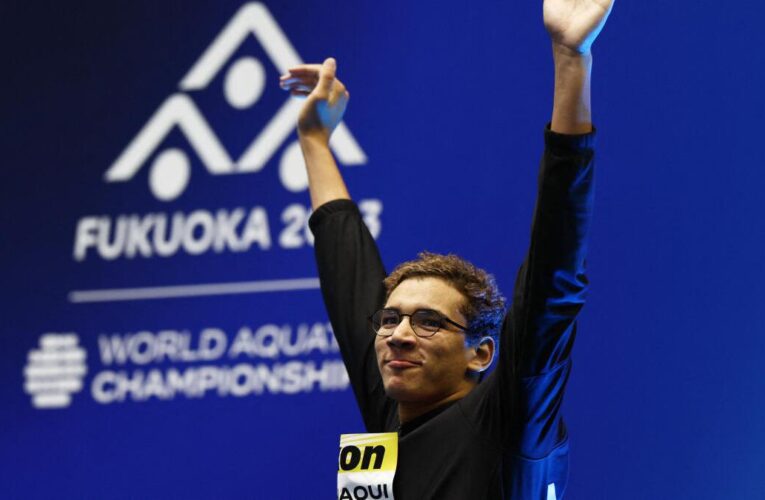 Tunisia’s Hafnaoui wins men’s 1,500m freestyle world title