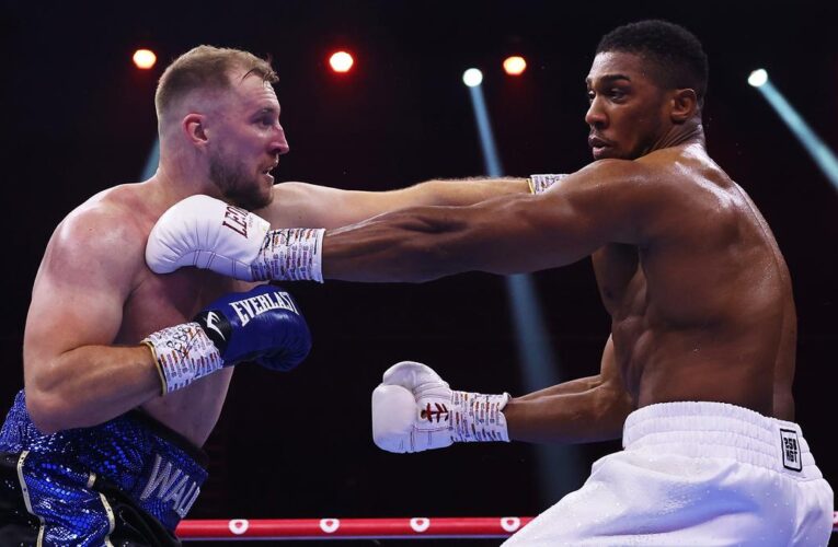 Joshua back to his best with KO win over Swede Wallin; Parker upsets Wilder