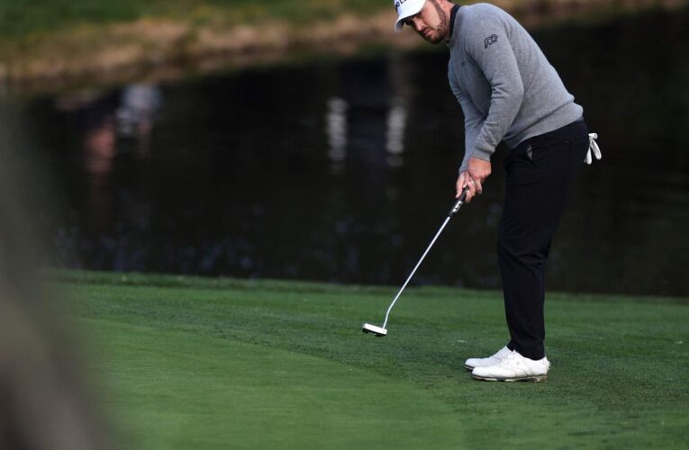 Pebble Beach Pro-AM: Patrick Cantlay takes off PGA Tour board hat, trails Thomas Detry by 1, Mcllroy tied at 39th