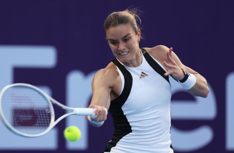 Maria Sakkari’s coach says they are splitting up after six years working together