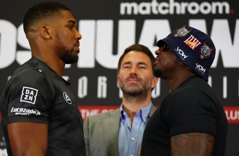 Joshua fight cancelled after Whyte’s random dope test