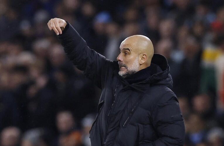 Manchester City not feeling any extra pressure, says Guardiola
