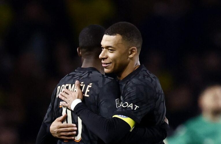 Ligue 1: Mbappe scores as sub to help PSG see off Nantes