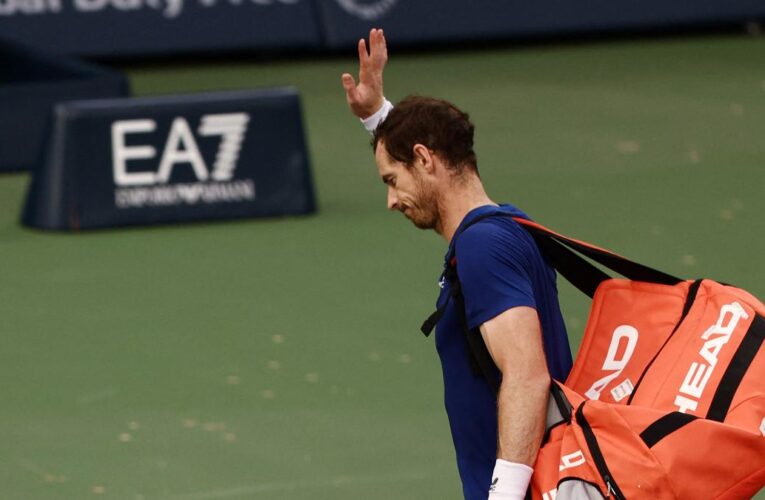 Andy Murray hints at retirement after defeat at Dubai Championship