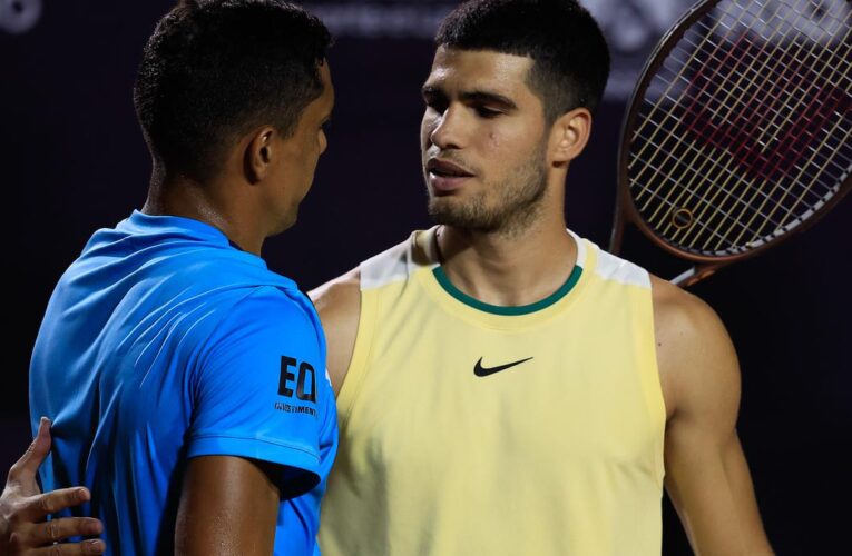 Alcaraz retires with ankle injury in first round of ATP Rio Open