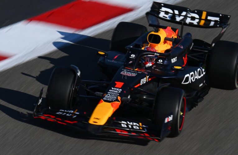 Verstappen sets ominous pace as F1 starts testing in Bahrain