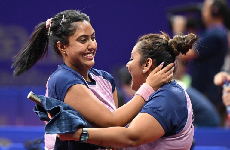 Sutirtha and Ayhika, the Mukherjees from Naihati, who tamed the Chinese at their game in their den