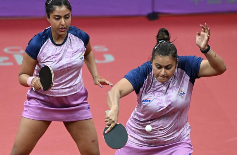 Ayhika-Sutirtha pair clinches bronze in women’s doubles table tennis at Asian Games 2023