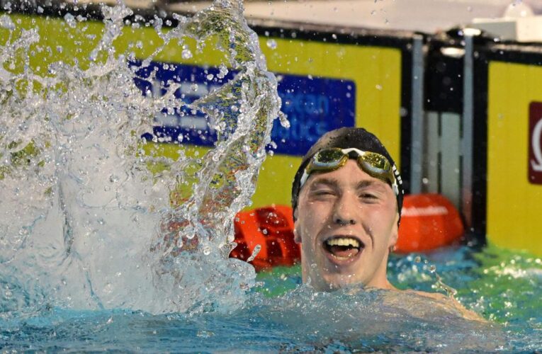 Wiffen sets men’s 800-freestyle short course world record in Romania