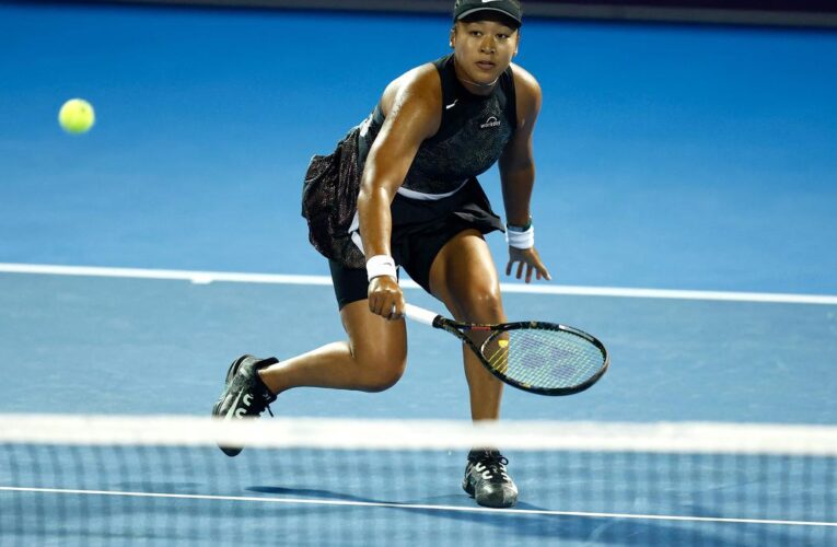 Osaka hopes for better returns after copying Djokovic style