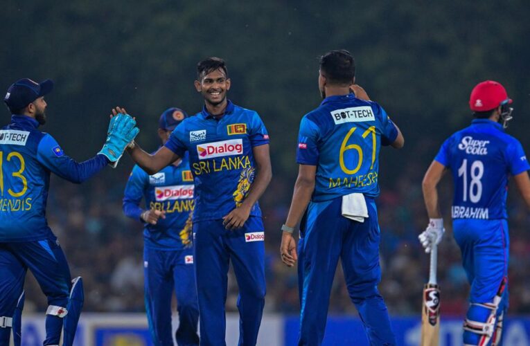 Sri Lanka beats Afghanistan by 4 runs in thrilling T20 series opener