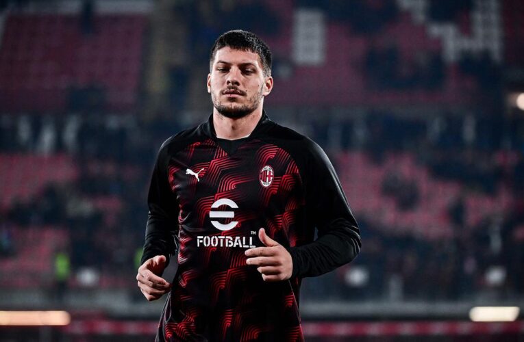 Milan’s Jovic hit with two-match ban for hitting opponent