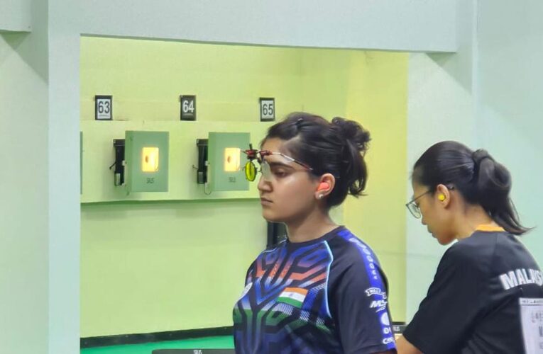 Indian pistol and rifle shooters renew quest for Paris 2024 Olympic quota