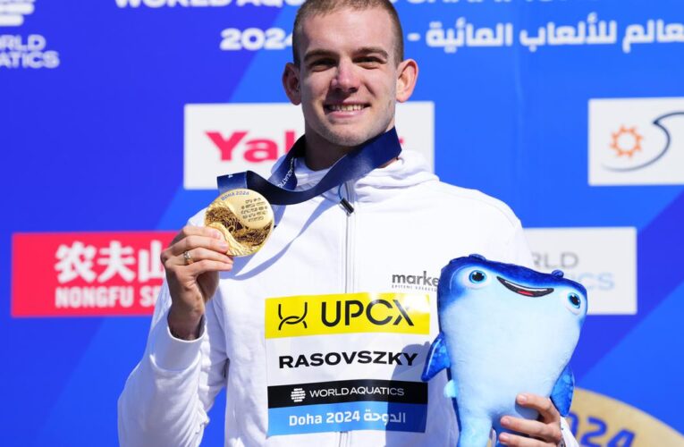 World Aquatics Championships 2024: Rasovszky holds on to win men’s open water 10km