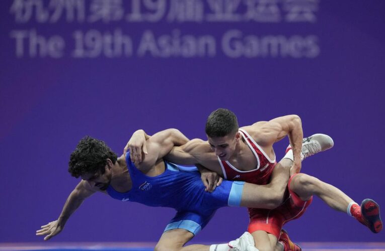 Asian Games 2023: Aman wins men’s 57kg freestyle wrestling bronze