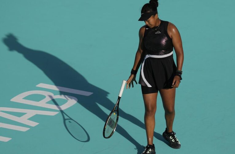 Osaka trying not to feel ‘a failure’ after early Abu Dhabi exit