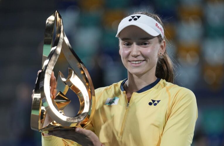 Rybakina cruises past Kasatkina to claim Abu Dhabi title