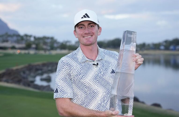 American Nick Dunlap becomes first amateur since 1991 to win PGA Tour event