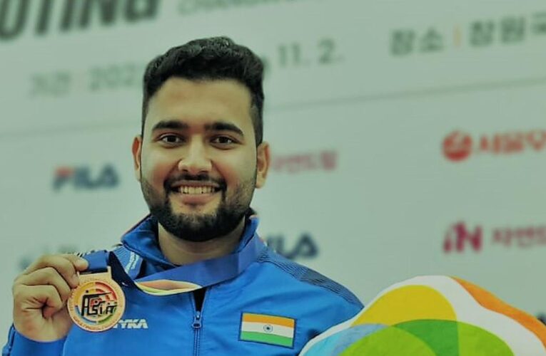 Shooter Anish Bhanwala wins bronze and India’s 12th Paris Olympics quota place