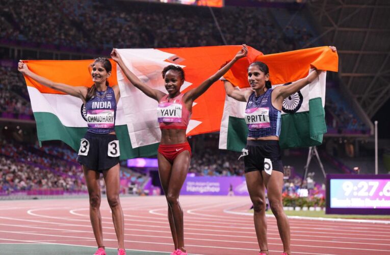 Asian Games 2023 HIGHLIGHTS, Hangzhou 2022 medals tally: Parul, Priti win silver, bronze in women’s 3000m SC; Ancy wins long jump silver; Indians win seven medals on October 2