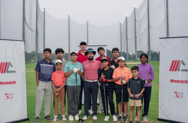 Aman Raj shares pro golf experience with aspiring golfers at Hyderabad Golf Association Club