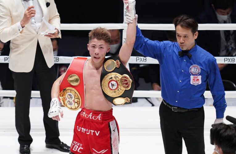 Inoue beats Tapales to become undisputed super-bantamweight champion