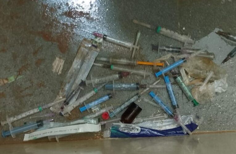 Used syringes and vials found in stadium washrooms at women’s varsities Nationals