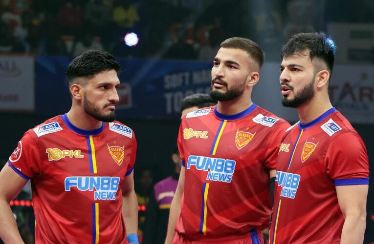 Pro Kabaddi League 10 Highlights Match Day 50: Dabang Delhi beats UP Yoddhas 36-27; Pirates tie 32-32 against Paltan