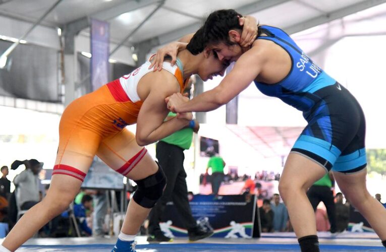 Chaos and confusion reign supreme in National Wrestling Championships