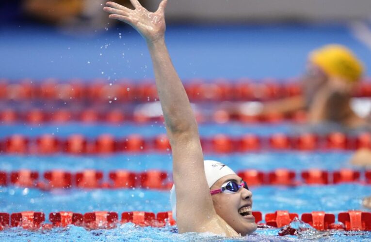 Swimming World Championships: China’s Zhang wins women’s 100m butterfly title