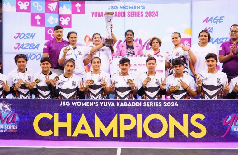 Murthal Magnets lift the Inaugural JSG Women’s Yuva Kabaddi Series 2024 trophy